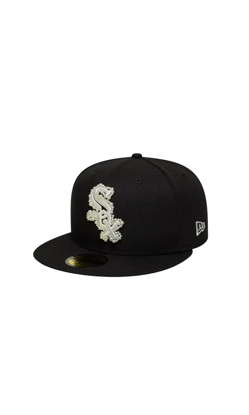 59FIFTY Fitted Chicago White Sox MLB Faux Pearl Nero