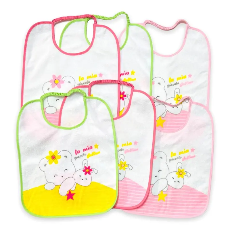 6 Bavette retro plastificato Melanie