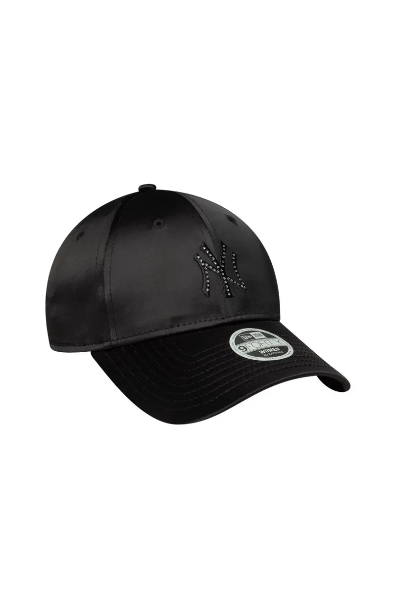 9 FORTY SATIN RHINESTONE BLACK - Accessori - NEW ERA