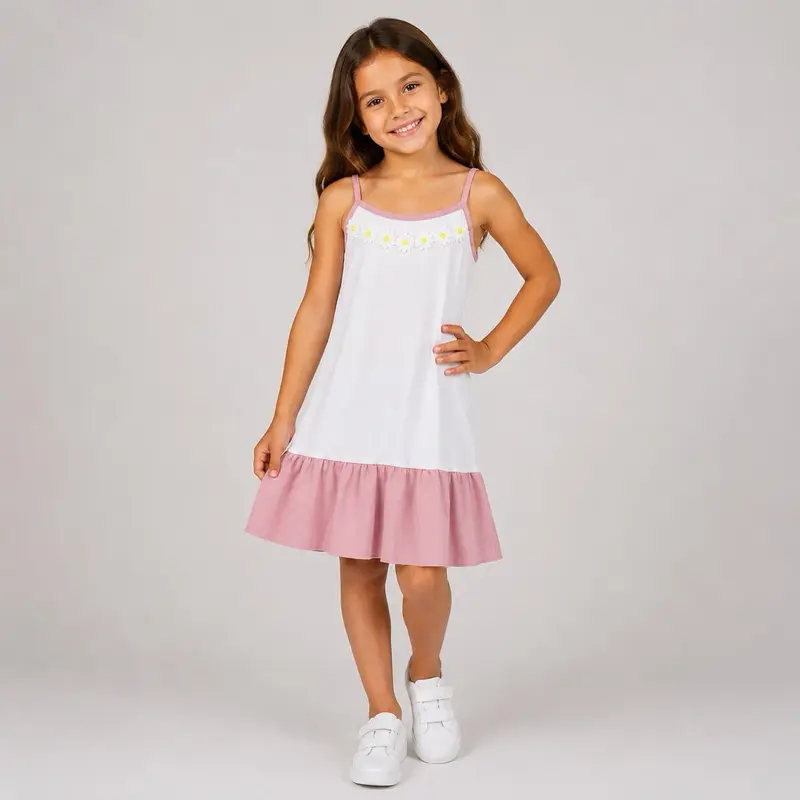 Abito Bimba in cotone