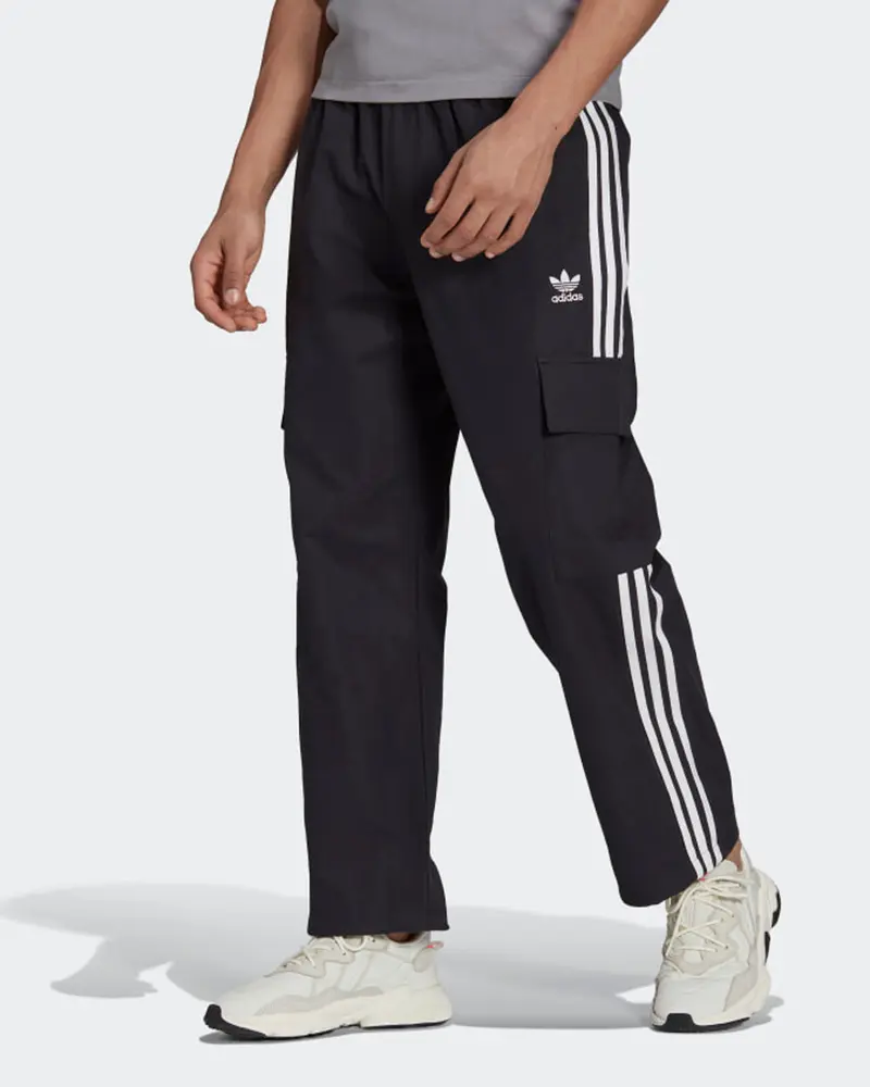 Adidas Pantaloni Uomo Adidas H09117 black  Nero
