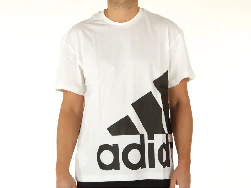 Adidas T-Shirt Uomo Adidas ATM-HE18 white  Bianco