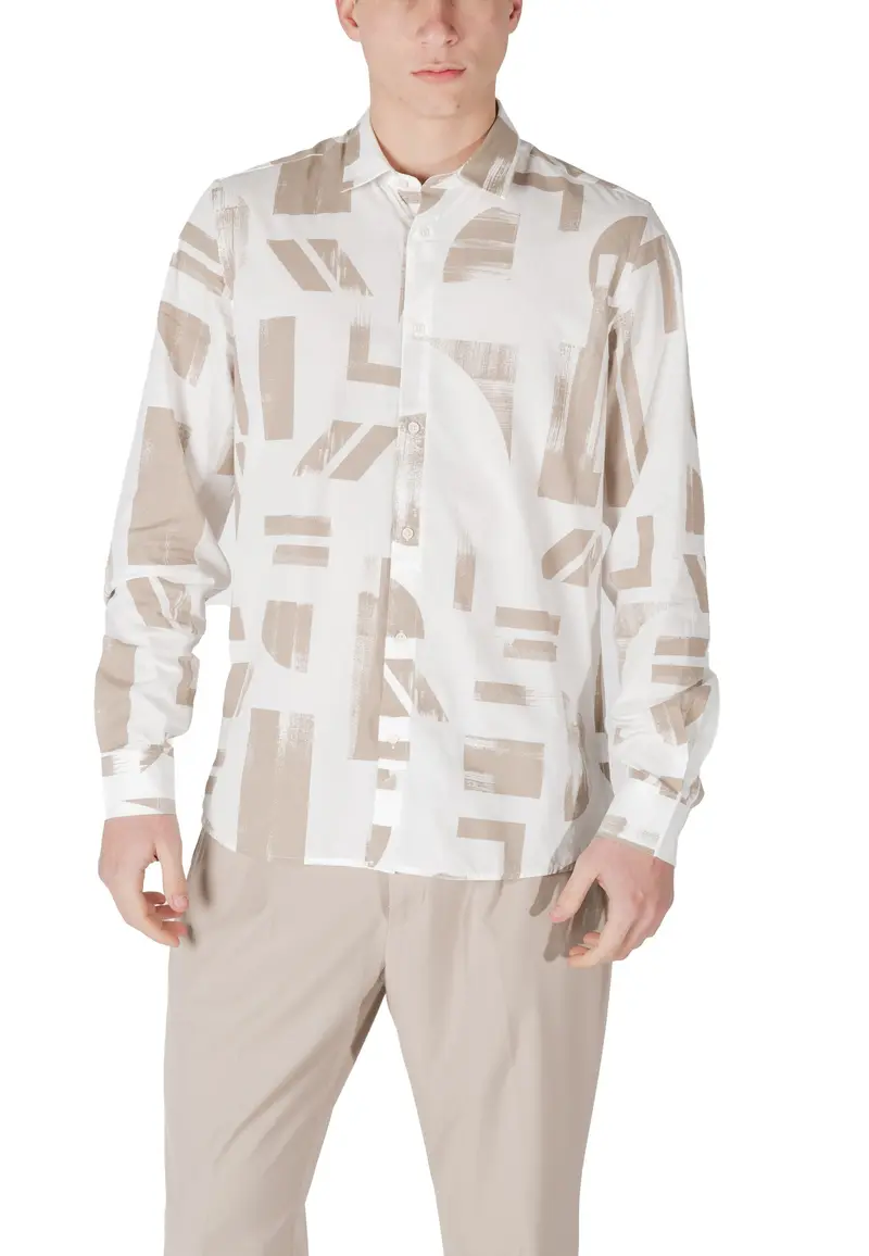 Antony Morato Camicia Uomo Antony Morato MMSL00614-FA430642 beige Beige