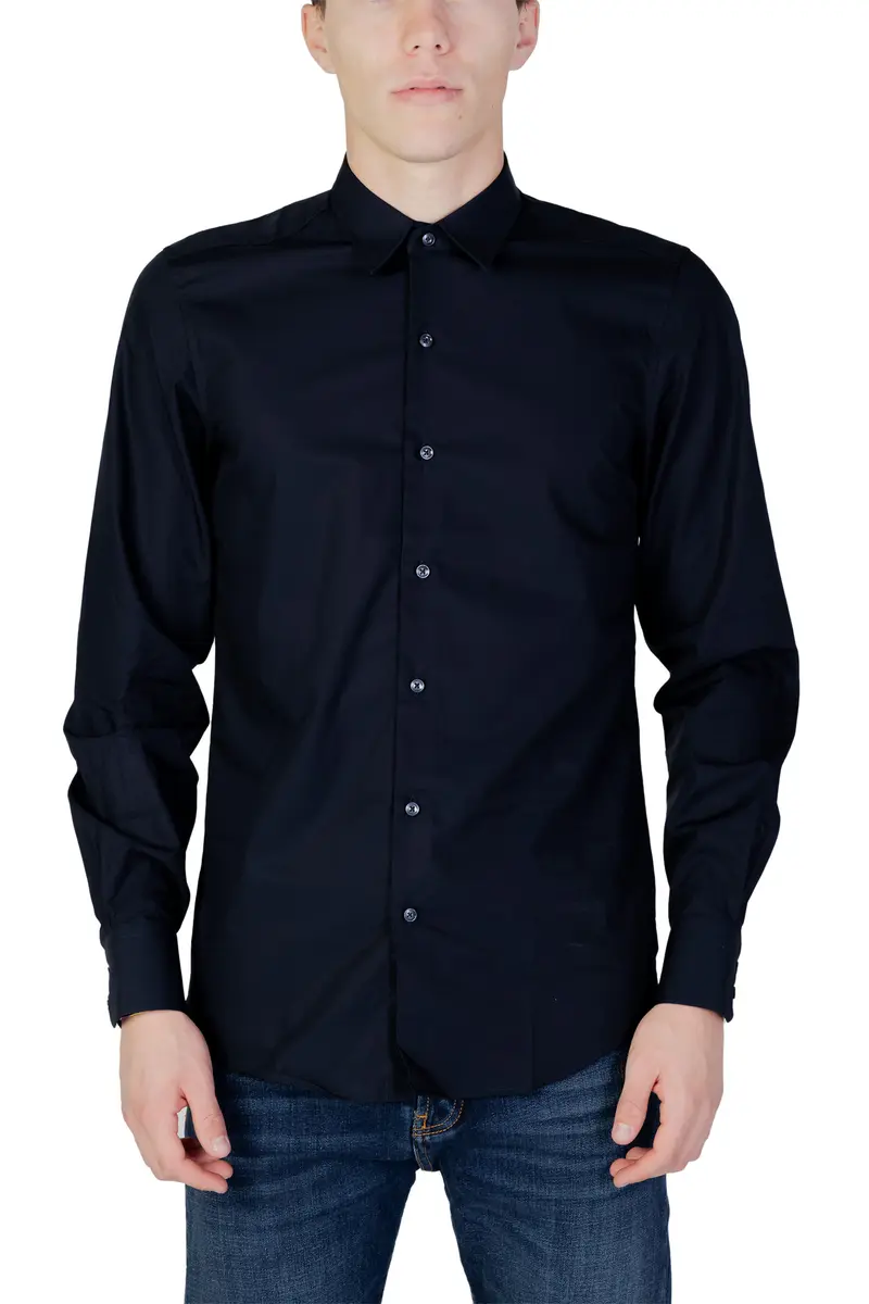 Antony Morato Camicia Uomo Antony Morato MMSL00628-FA400078 blue Blu
