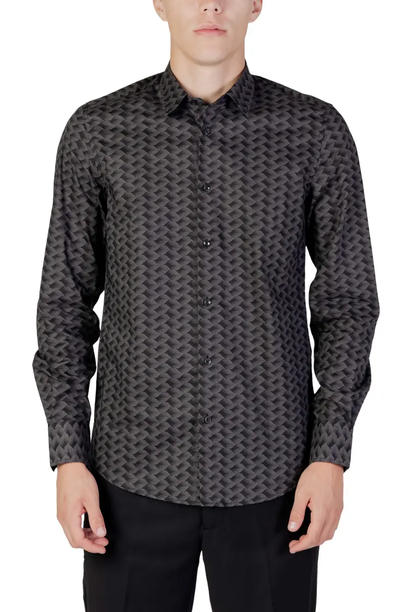 Antony Morato Camicia Uomo Antony Morato MMSL00628-FA430578 grey Grigio