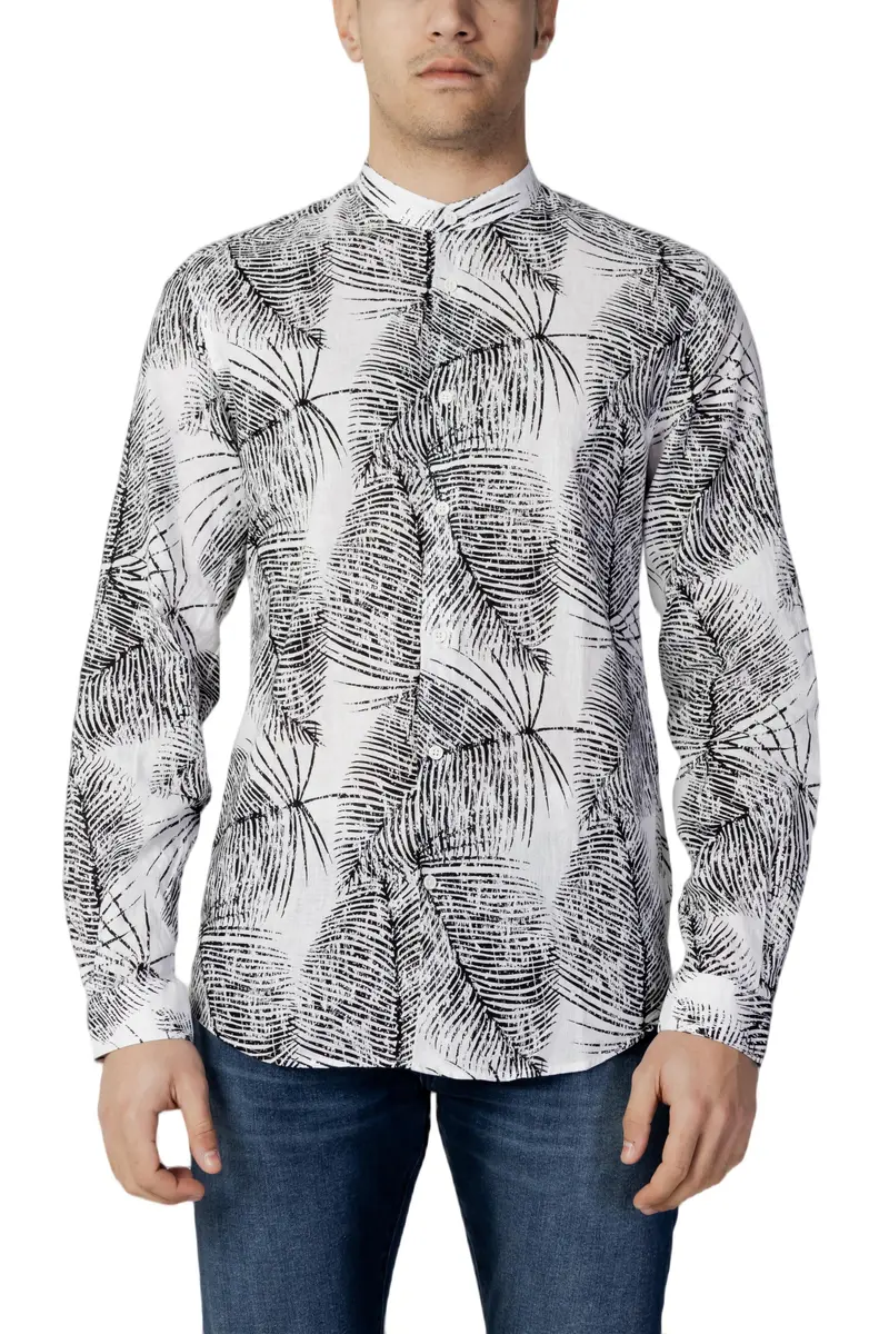 Antony Morato Camicia Uomo Antony Morato MMSL00631-FA430564 black Nero