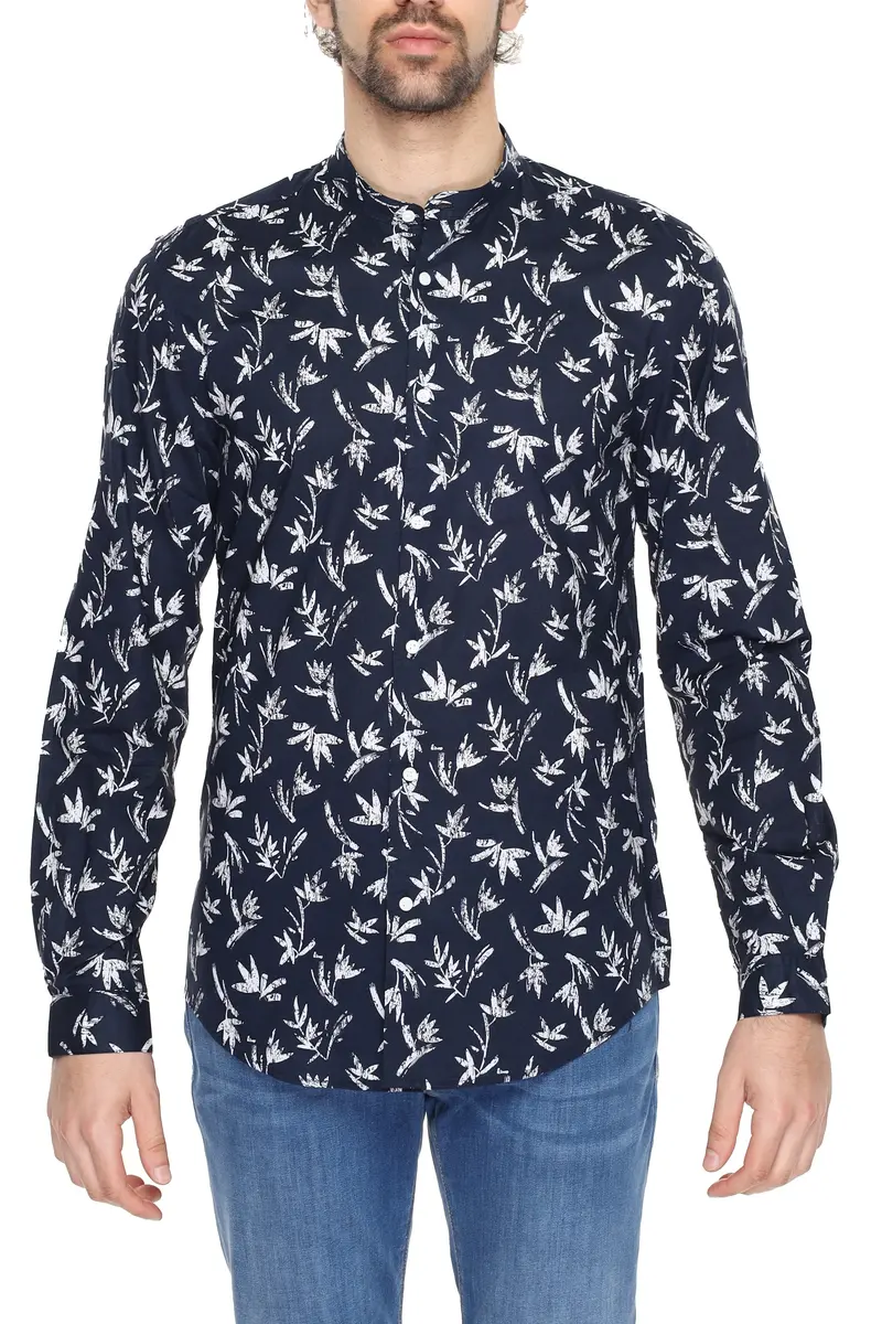 Antony Morato Camicia Uomo Antony Morato MMSL00631-FA430609 blue Blu