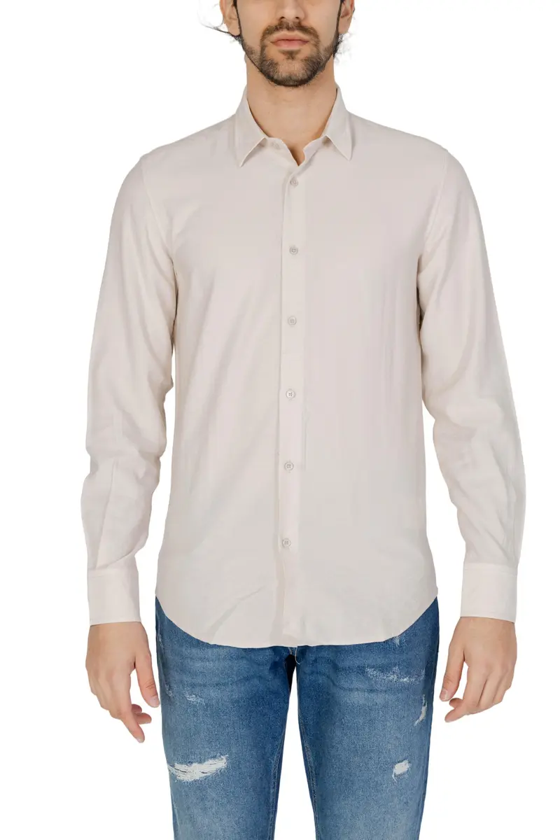 Antony Morato Camicia Uomo Antony Morato MMSL00721-FA400082 beige Beige