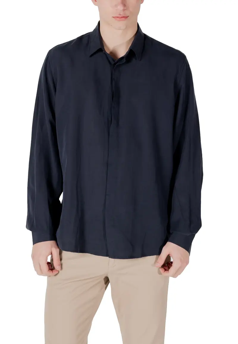 Antony Morato Camicia Uomo Antony Morato MMSL00757-FA400094 blue