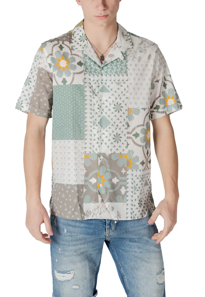 Antony Morato Camicia Uomo Antony Morato MMSS00171-FA430634 green