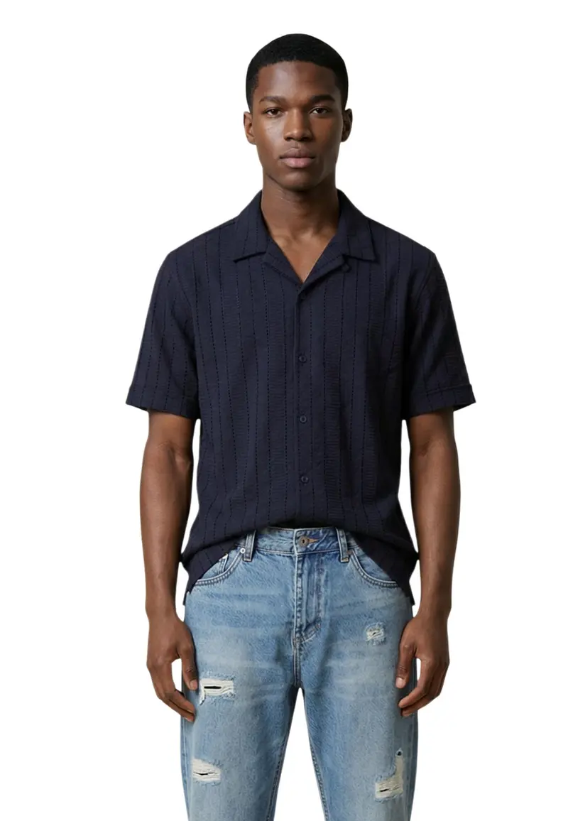 Antony Morato Camicia Uomo Antony Morato MMSS00189-FA440071 blue blue