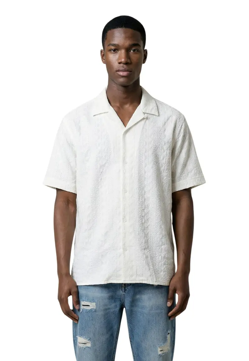 Antony Morato Camicia Uomo Antony Morato MMSS00189-FA440071 white white