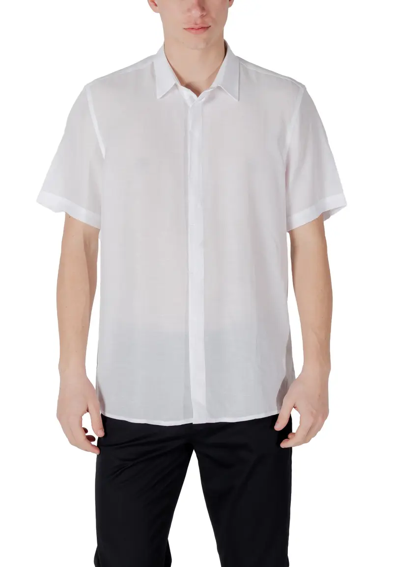 Antony Morato Camicia Uomo Antony Morato MMSS00194-FA400094 white