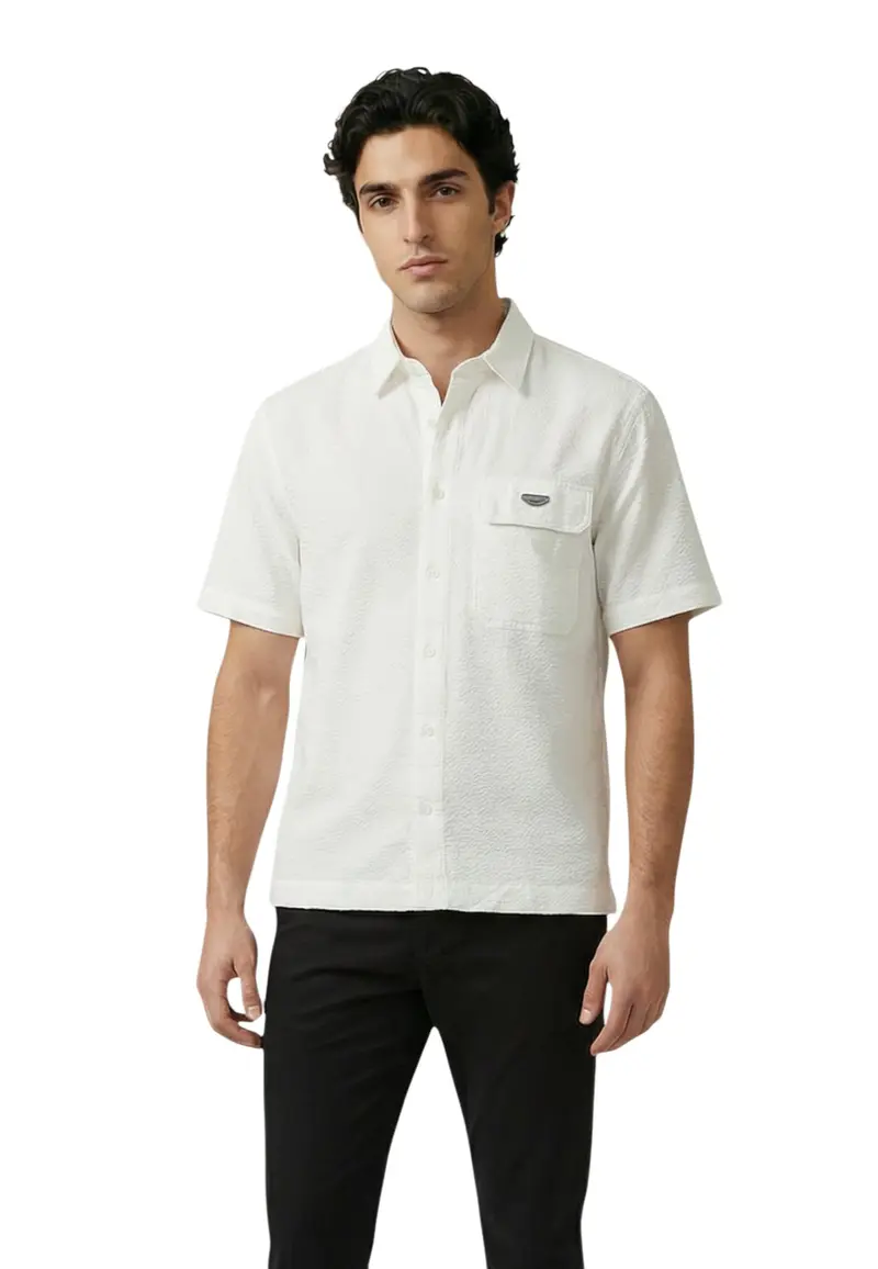 Antony Morato Camicia Uomo Antony Morato MMSS00198-FA900142 white white