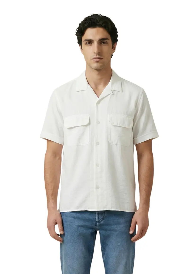 Antony Morato Camicia Uomo Antony Morato MMSS00199-FA400104 white white