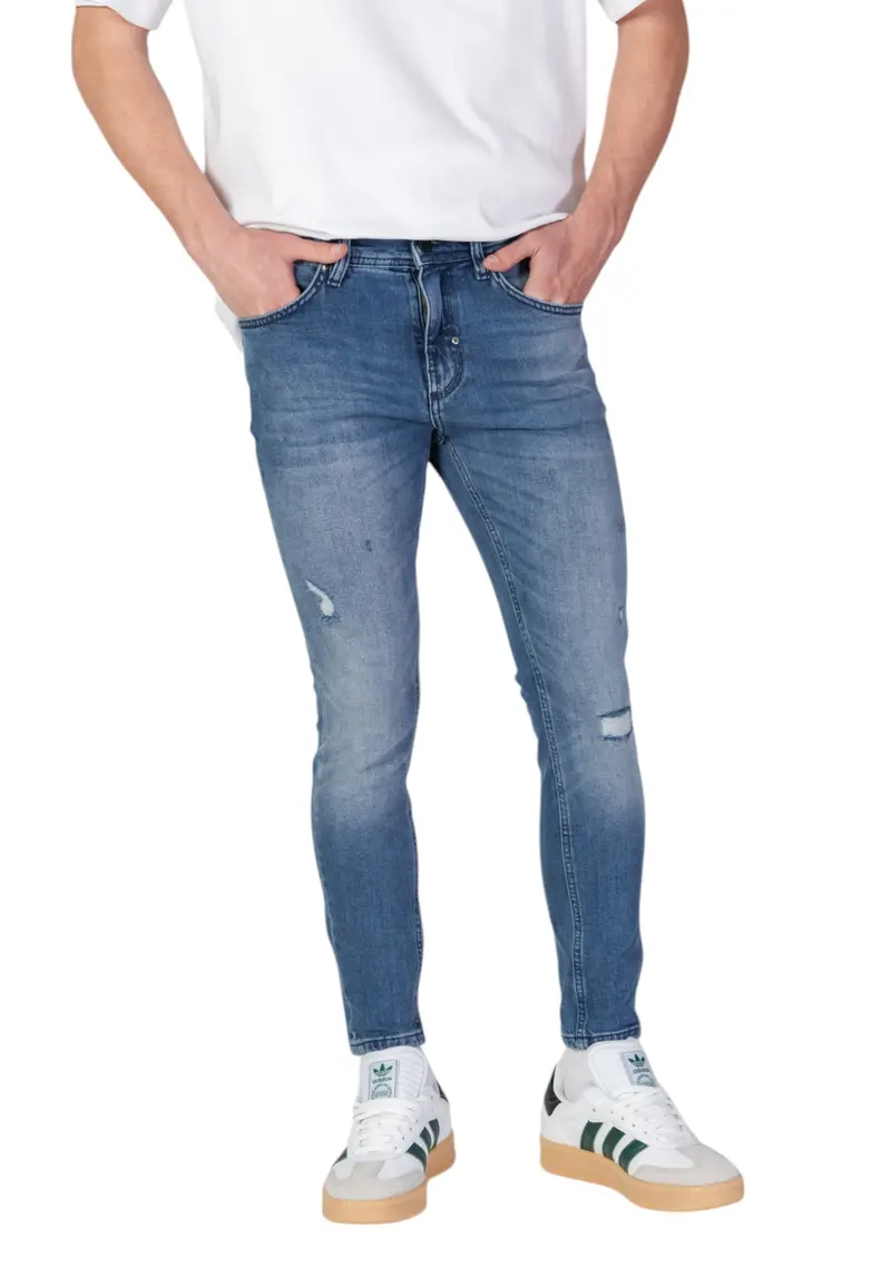 Antony Morato Jeans Uomo Antony Morato MMDT00272-FA750587 light blue  Azzurro