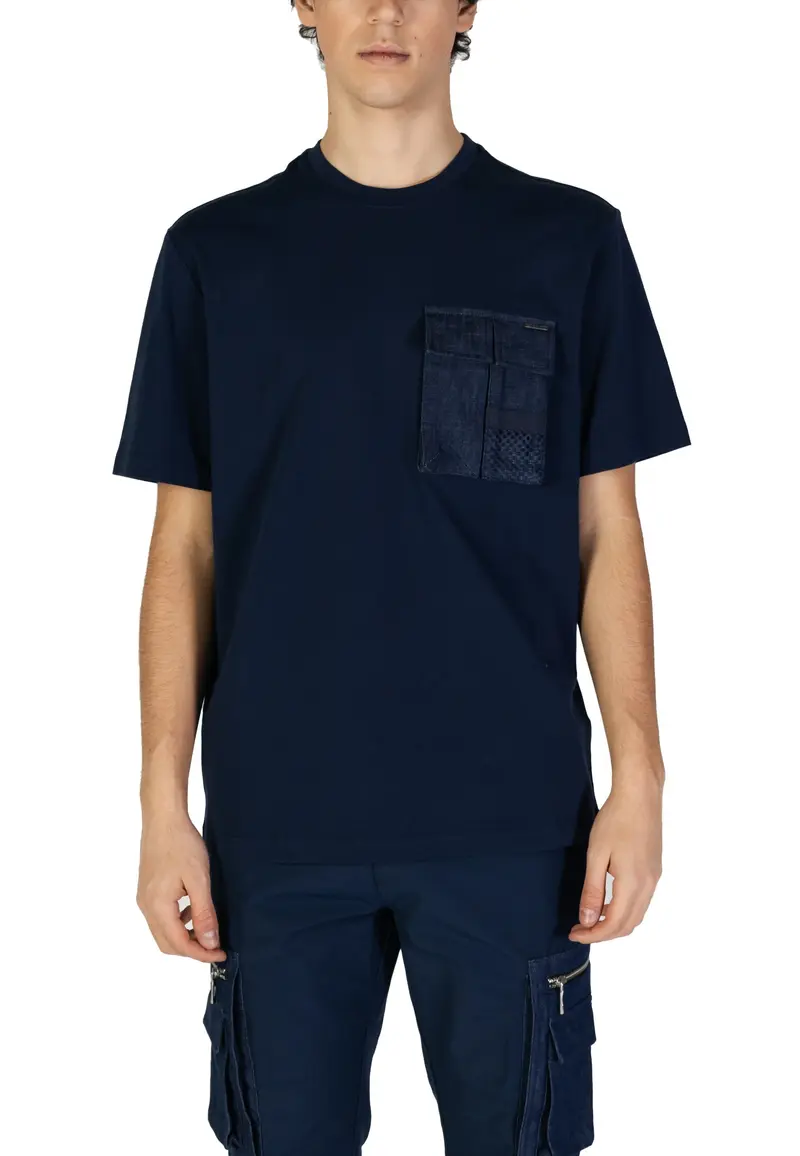 Antony Morato T-Shirt Uomo Antony Morato MMKS02462-FA100239 blue  Blu