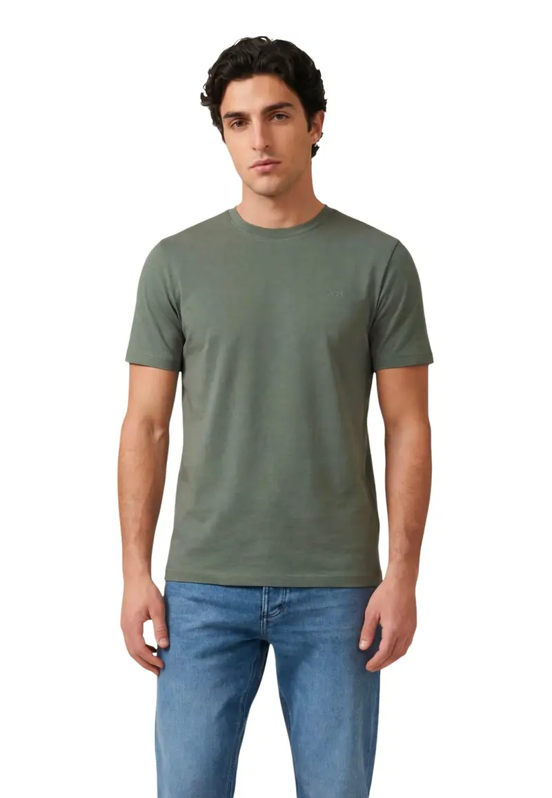 Antony Morato T-Shirt Uomo Antony Morato MMKS02629-FA100253 green green