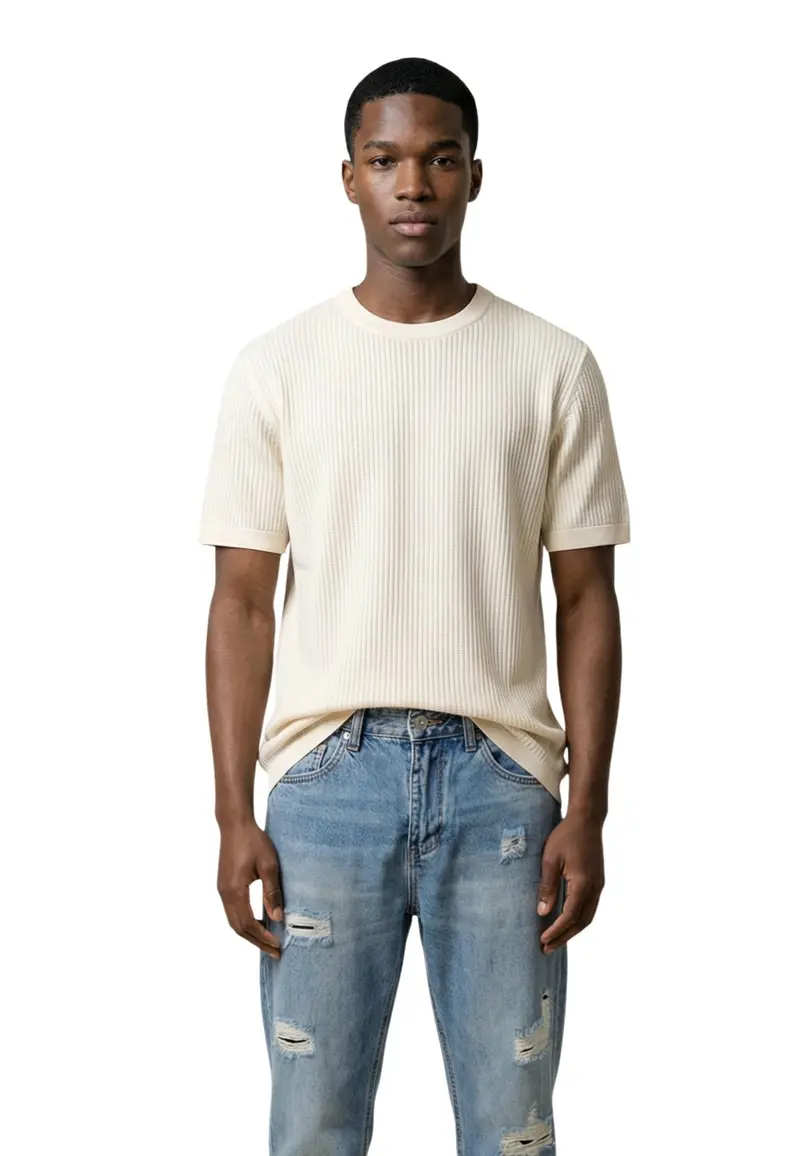 Antony Morato T-Shirt Uomo Antony Morato MMKS02675-FA150216 beige beige