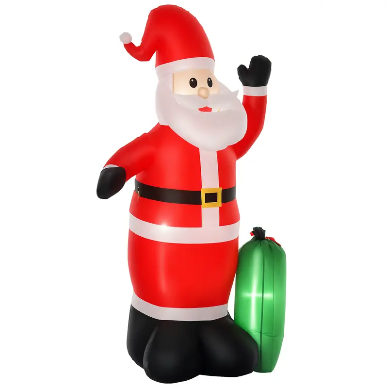 Babbo Natale Gonfiabile Decorazione Natalizia 240 cm
