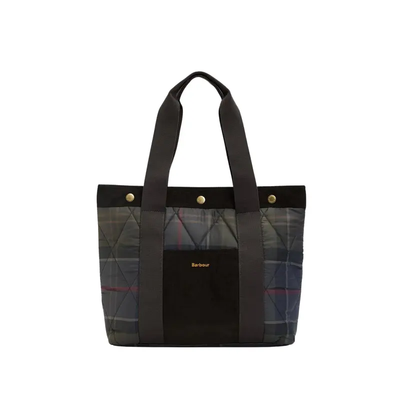 Barbour Healy Tartan Tote Bag