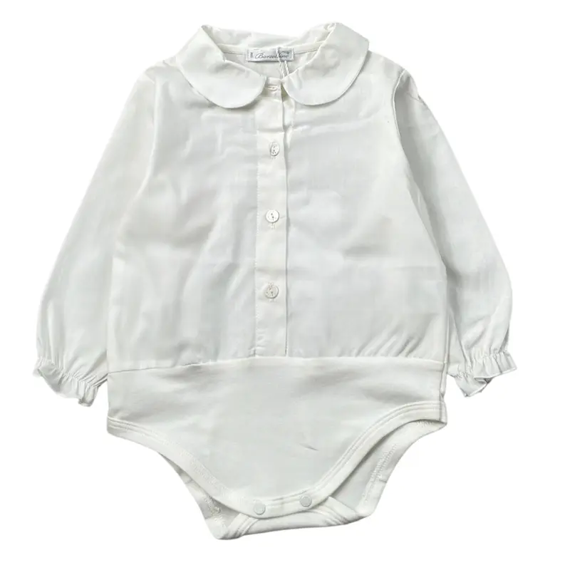 Barcellino Completo 2Pz Camicia Body-Coulotte Verde per Neonata