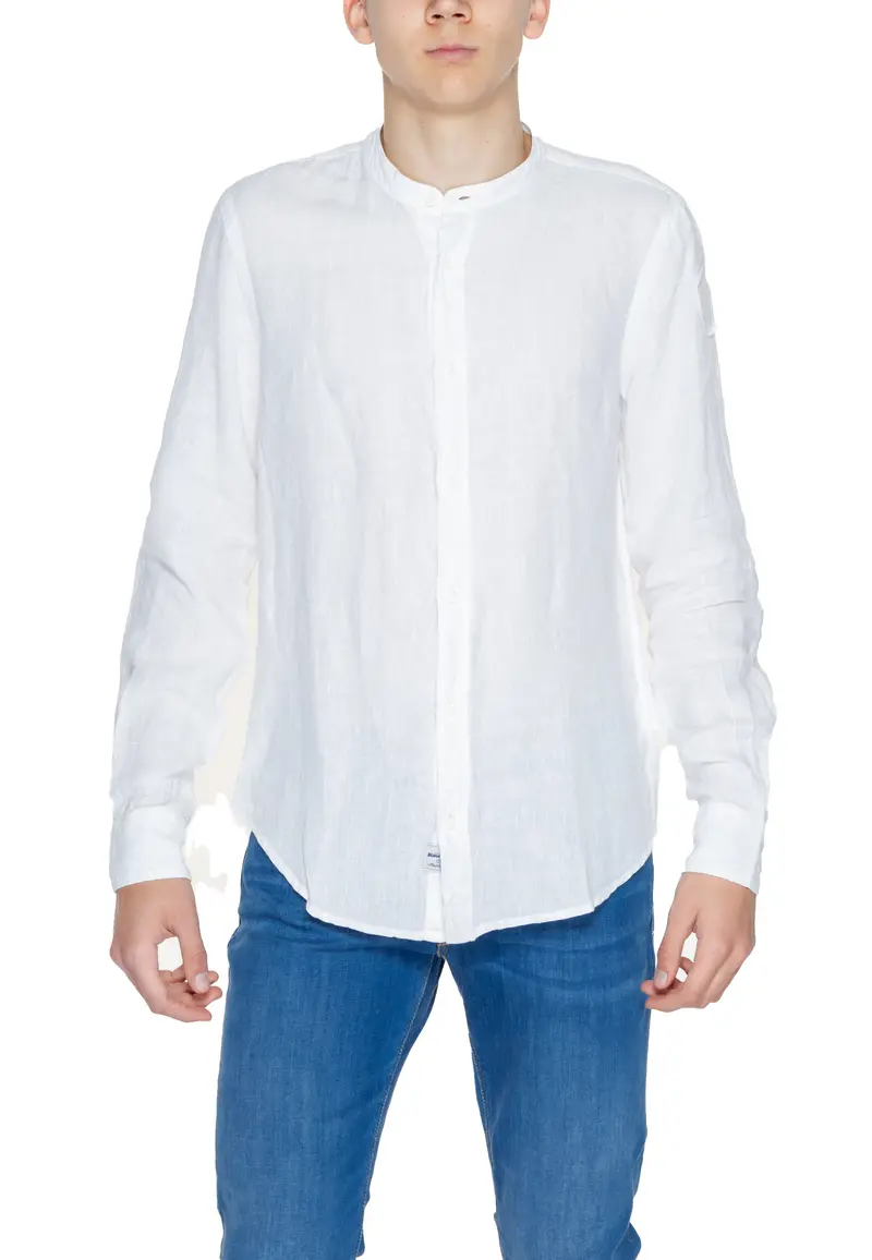 Blauer Camicia Uomo Blauer 24SBLUS01031 white Bianco