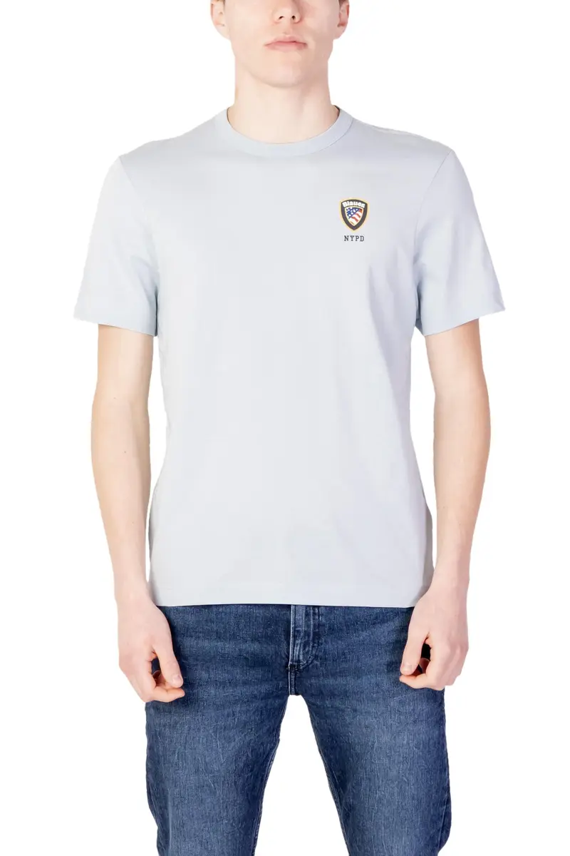 Blauer T-Shirt Uomo Blauer 23SBLUH02097 light blue  Azzurro