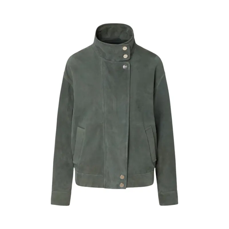 Bomber donna in suede
