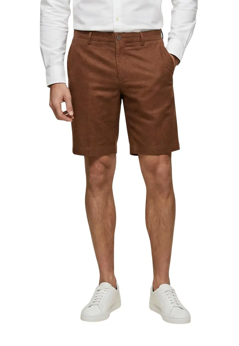 Borghese Bermuda Uomo Borghese 4SBE61 LN01 brown  brown