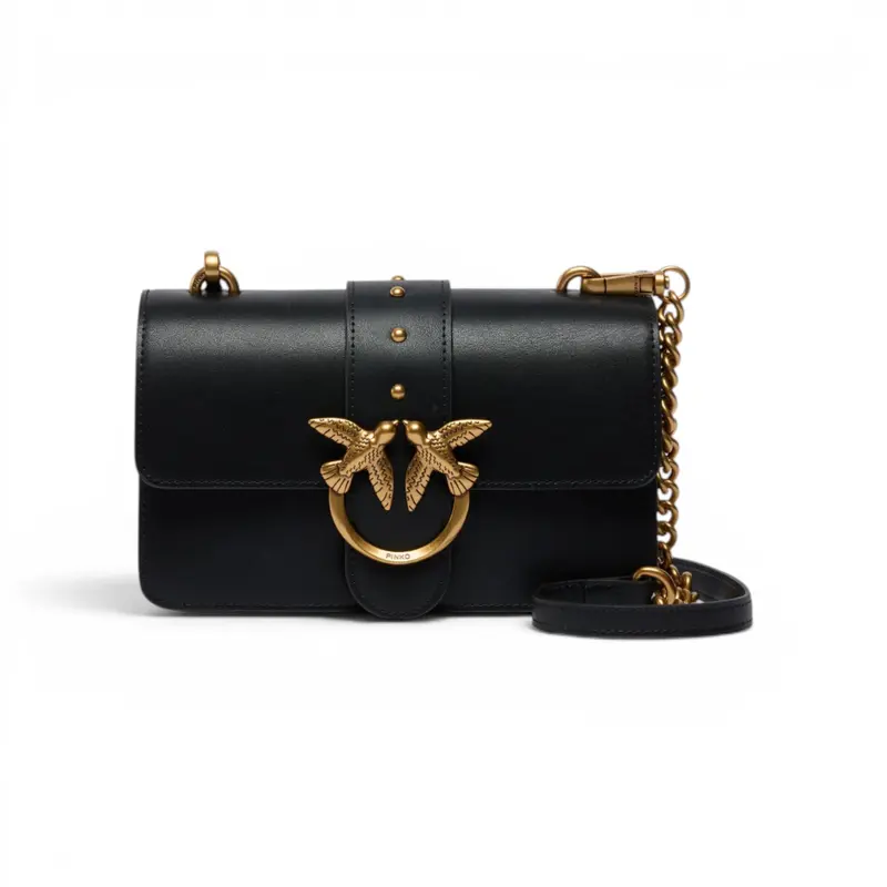 Borsa a tracolla piccola Love Bag One in pelle