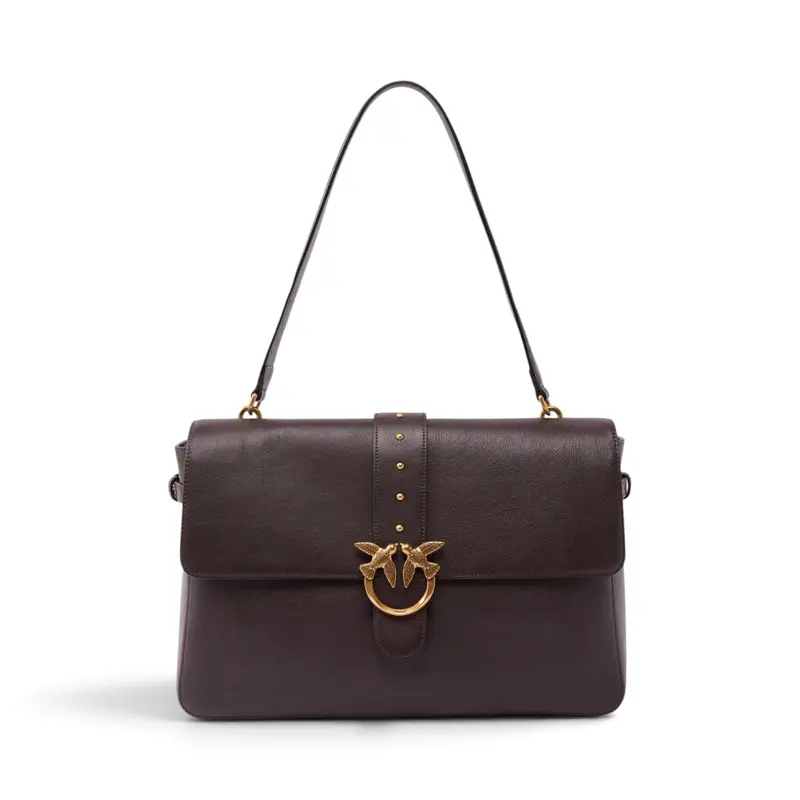 Borsa donna a spalla grande Extra Love Bag One Slouchy in pelle new biker