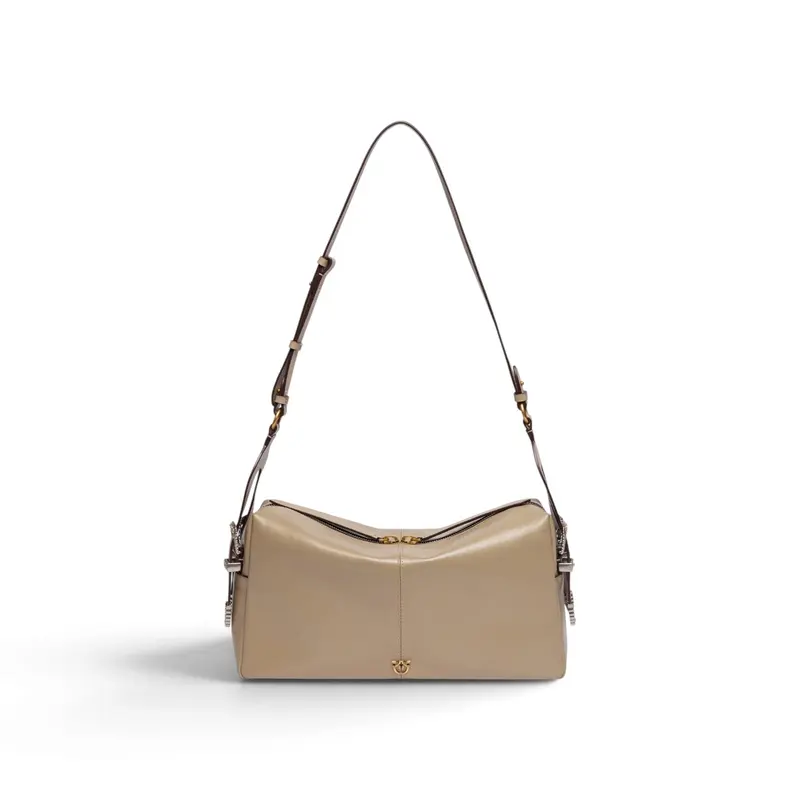 Borsa donna a spalla media Keeper Bag in pelle new biker