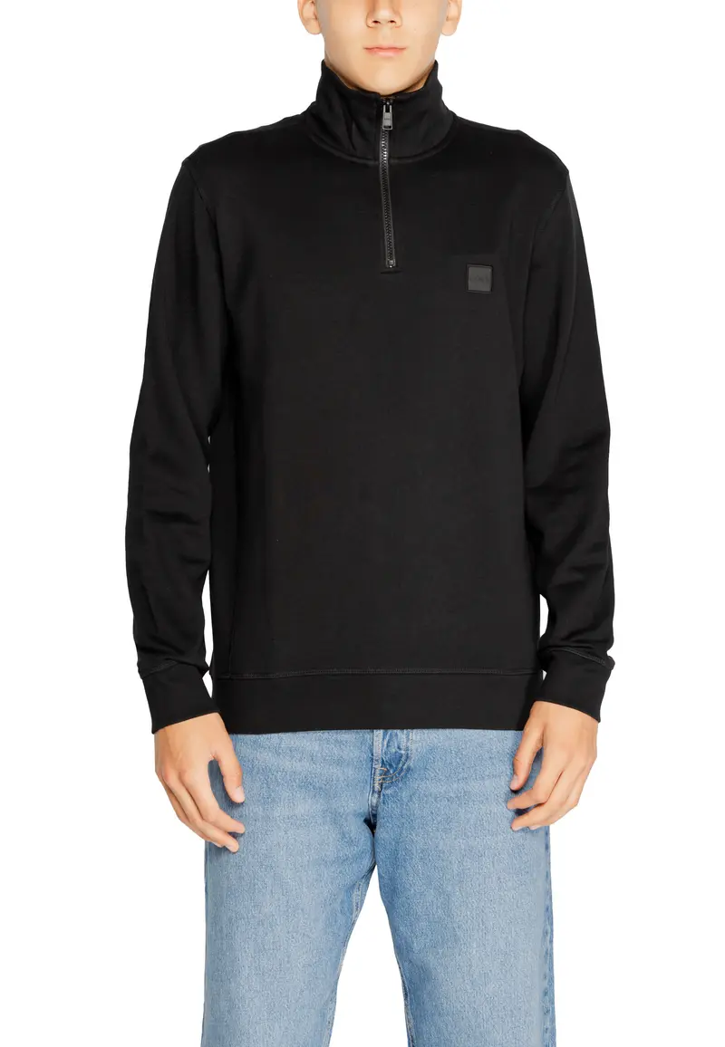 Boss Felpa Uomo Boss 50468926 black  Nero
