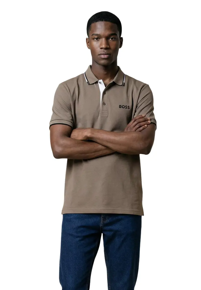 Boss Polo Uomo Boss 50469102 beige beige