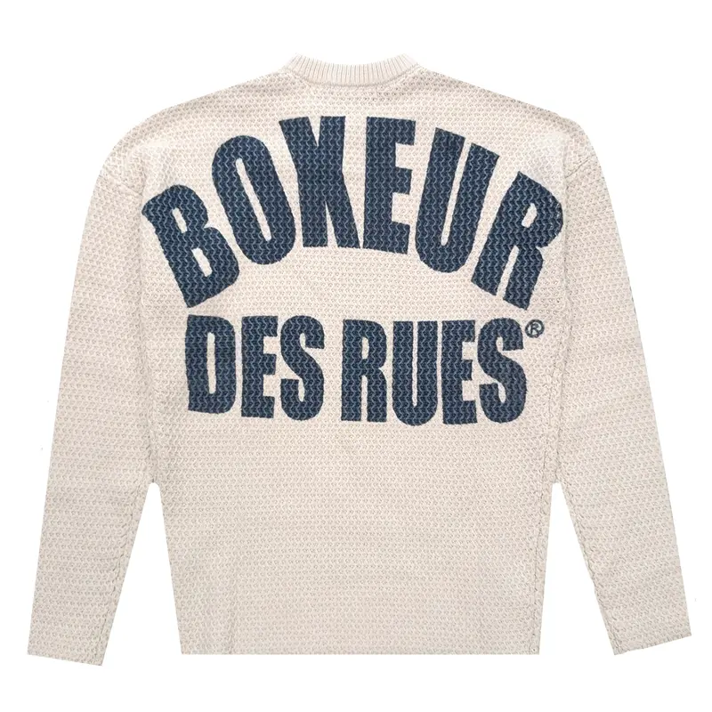 Boxeur Des Rues Retro Logo Sweater Uomo
