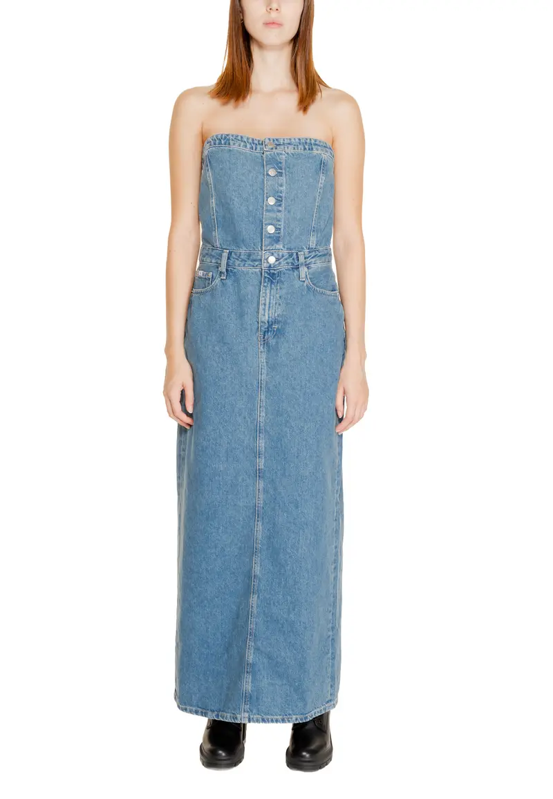Calvin Klein Jeans Abito Donna Calvin Klein Jeans J20J223742 blue  Blu