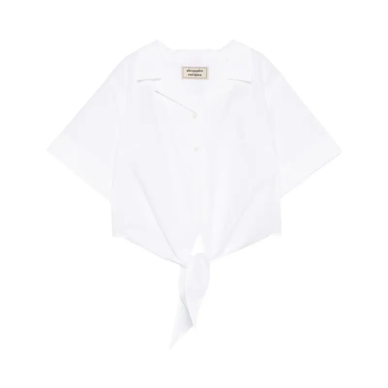 Camicia donna con nodo