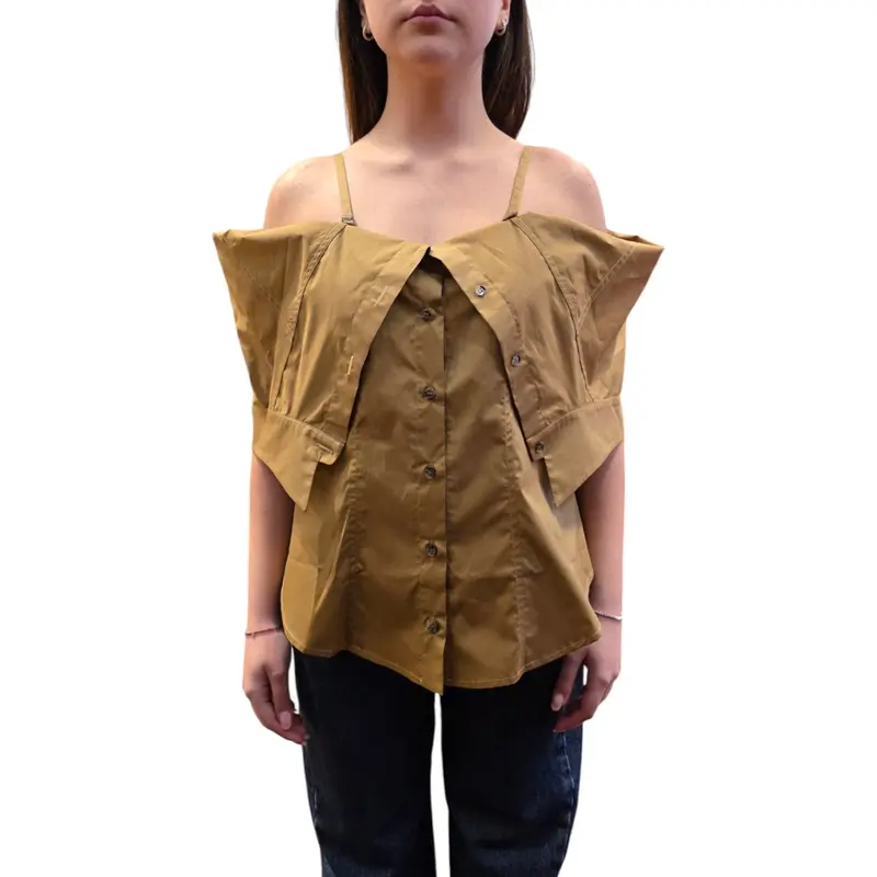 Camicia donna in popeline