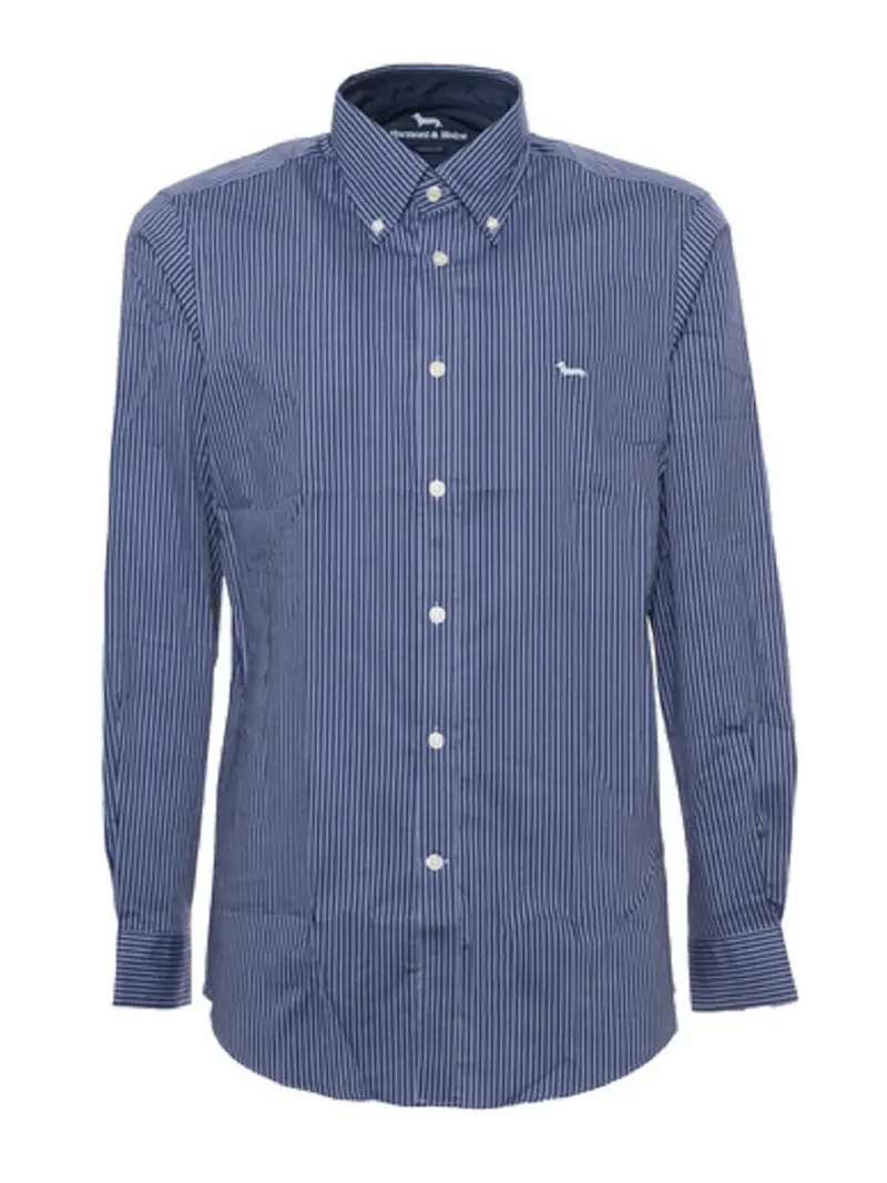 Camicia Harmont  & Blaine modello Narrow CNAO10 Harmont&Blaine CNAO10   BLU