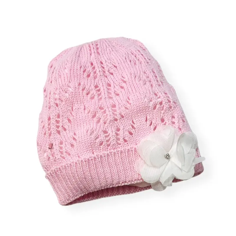 Cappello in Filo Con Applicazione