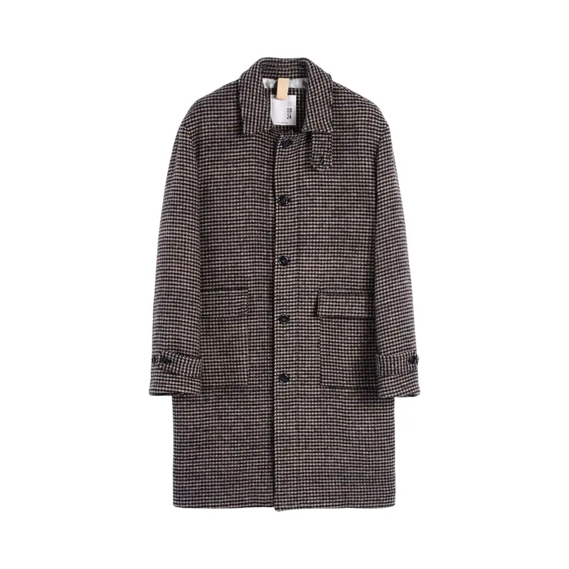 Cappotto uomo fantasia Pied De Poule