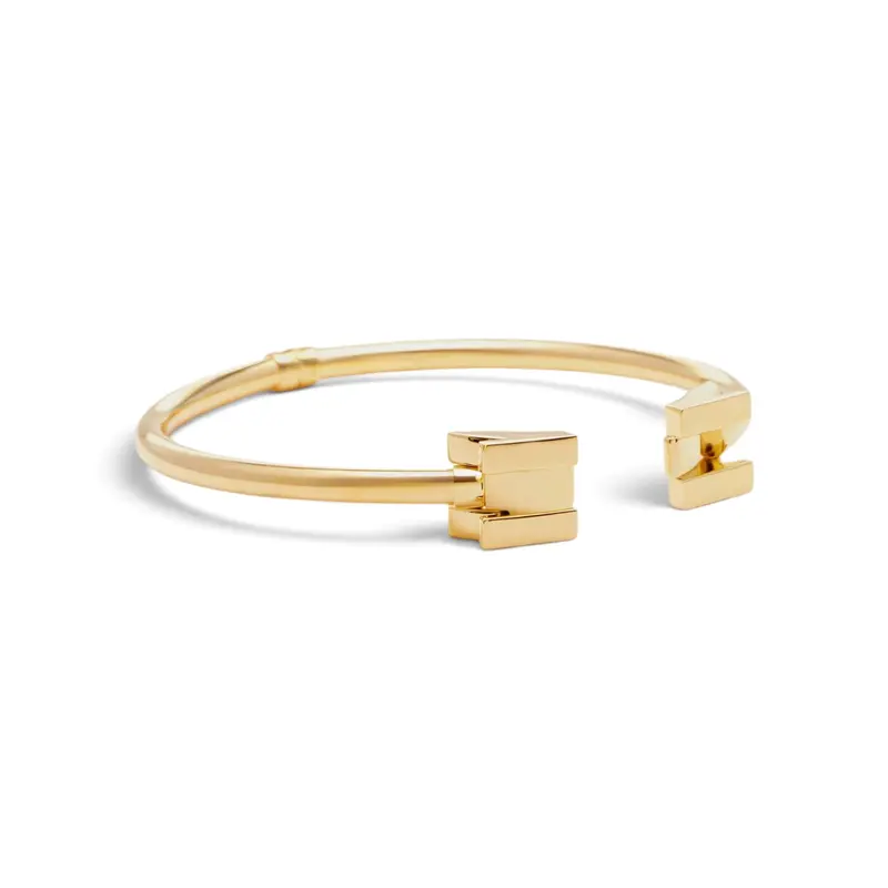 Collana donna con logo geometrico
