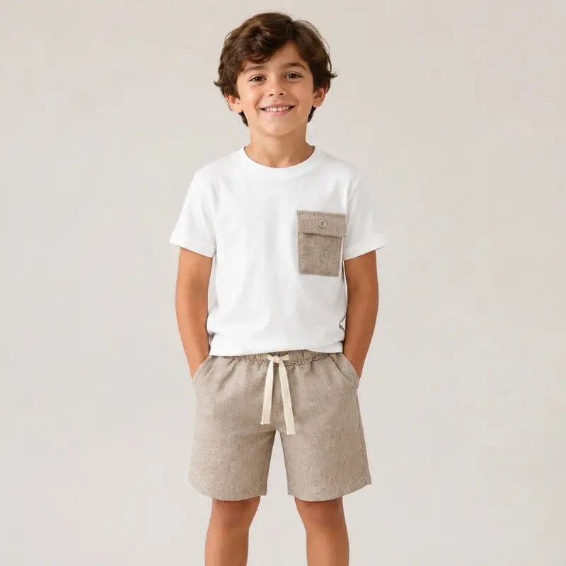 Completo 2 Pezzi Cotone Bimbo