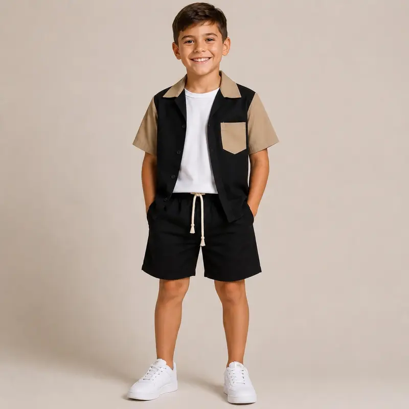 Completo 3 Pezzi Bimbo cotone