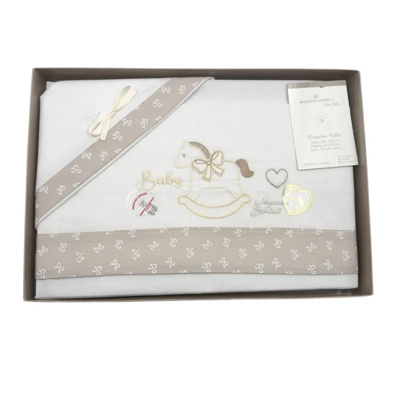 Completo Carrozzina 100% Cotone