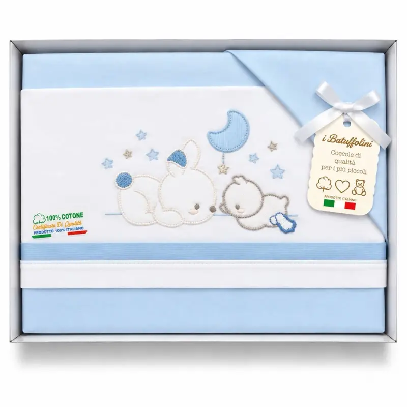 Completo Carrozzina Batuffolini 100% Cotone