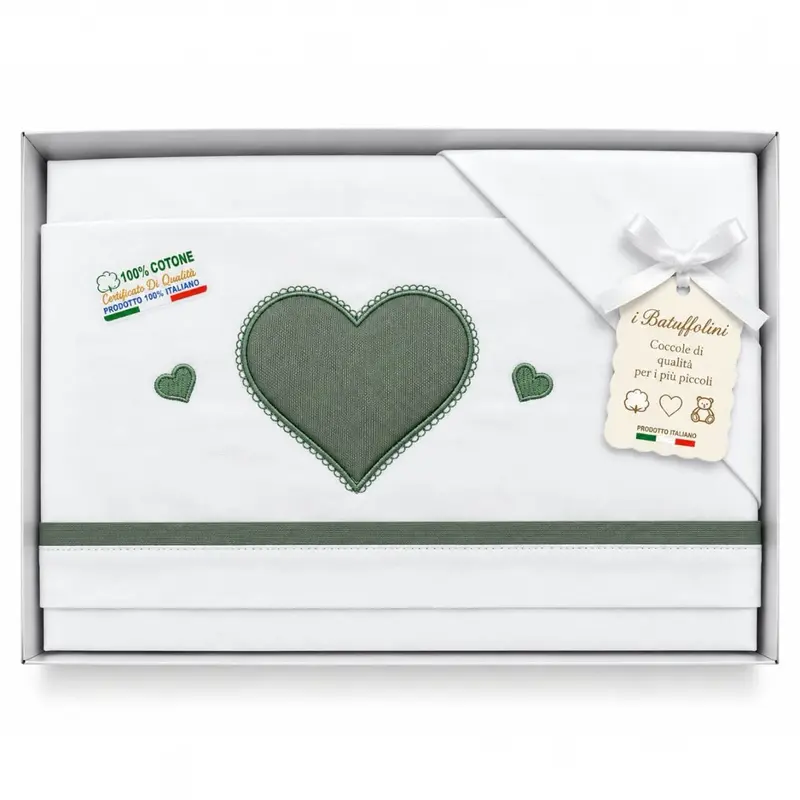 Completo Carrozzina Batuffolini 100% Cotone
