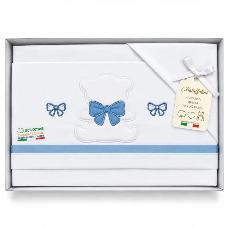 Completo Carrozzina Batuffolini 100% Cotone