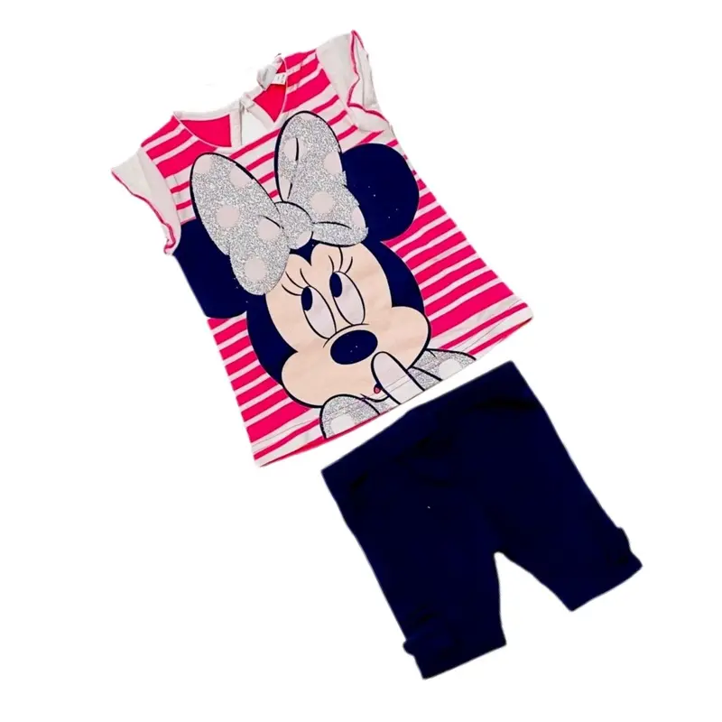 Completo Disney Minnie 100% Cotone